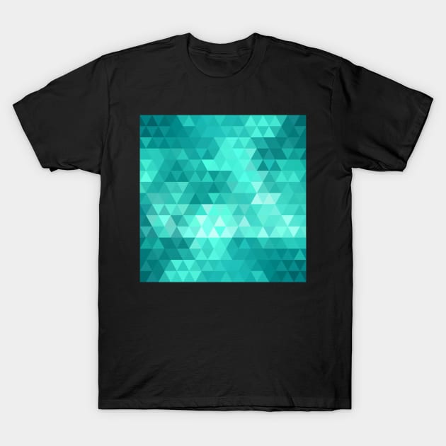 Abstract triangle pattern T-Shirt by beakraus